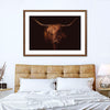 Handsome Highland Cow Wall Art