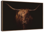 Handsome Highland Cow Wall Art