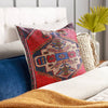 Fieberbrunn Bright Red Pillow Cover