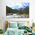 Rocky Mountains River Wall Art