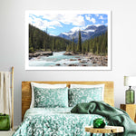 Rocky Mountains River Wall Art