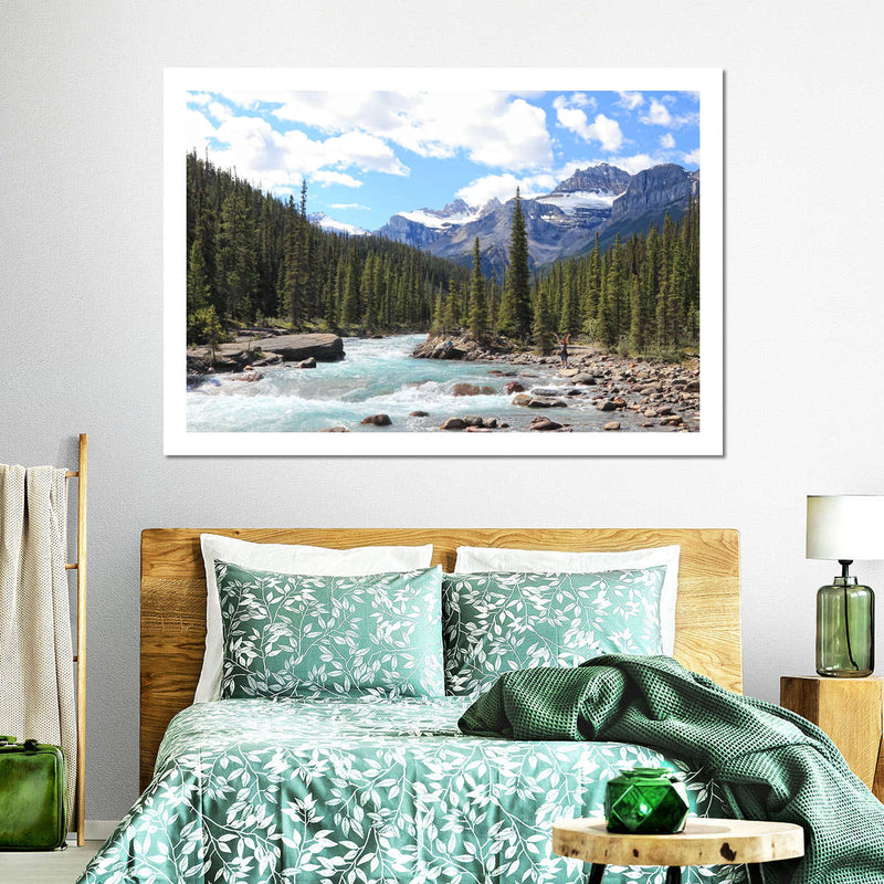 Rocky Mountains River Wall Art