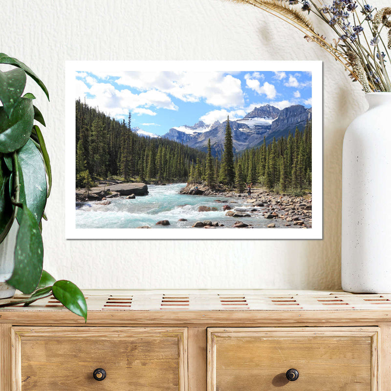 Rocky Mountains River Wall Art