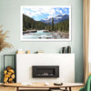 Rocky Mountains River Wall Art