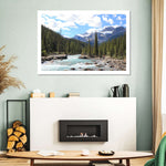 Rocky Mountains River Wall Art