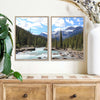 Rocky Mountains River Wall Art