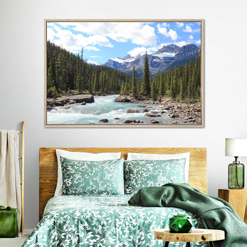 Rocky Mountains River Wall Art