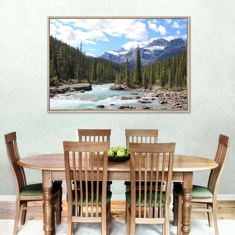 Rocky Mountains River Wall Art