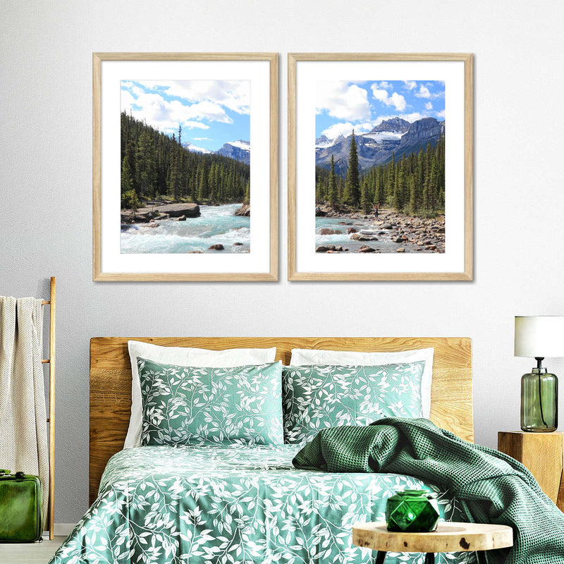 Rocky Mountains River Wall Art