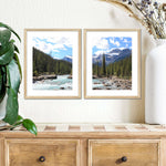 Rocky Mountains River Wall Art