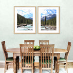 Rocky Mountains River Wall Art