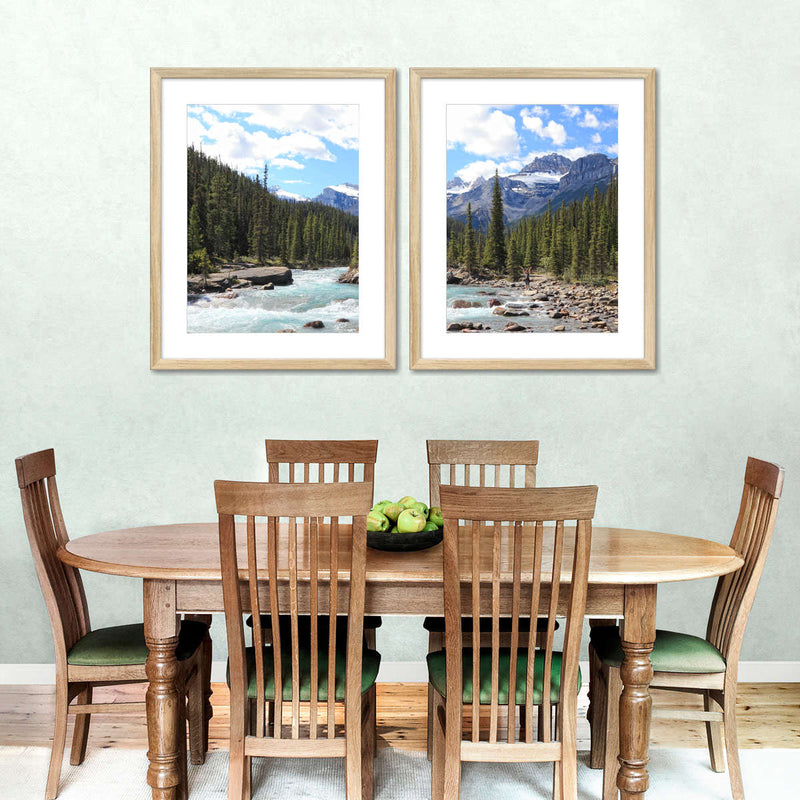 Rocky Mountains River Wall Art