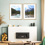 Rocky Mountains River Wall Art