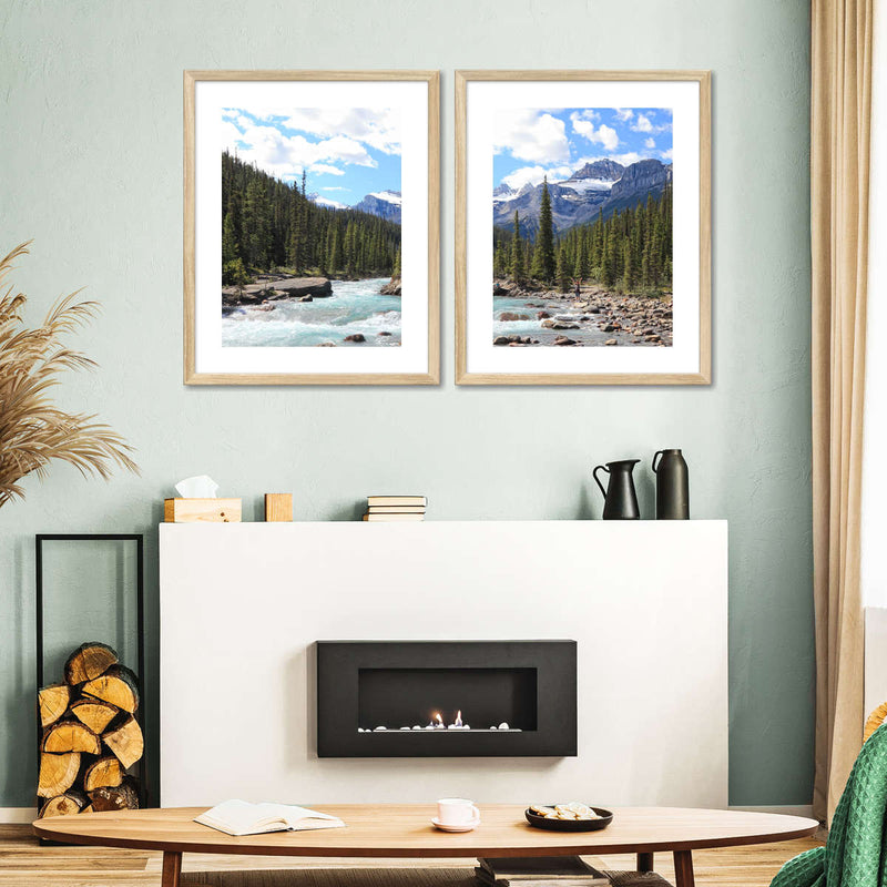 Rocky Mountains River Wall Art