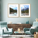 Rocky Mountains River Wall Art