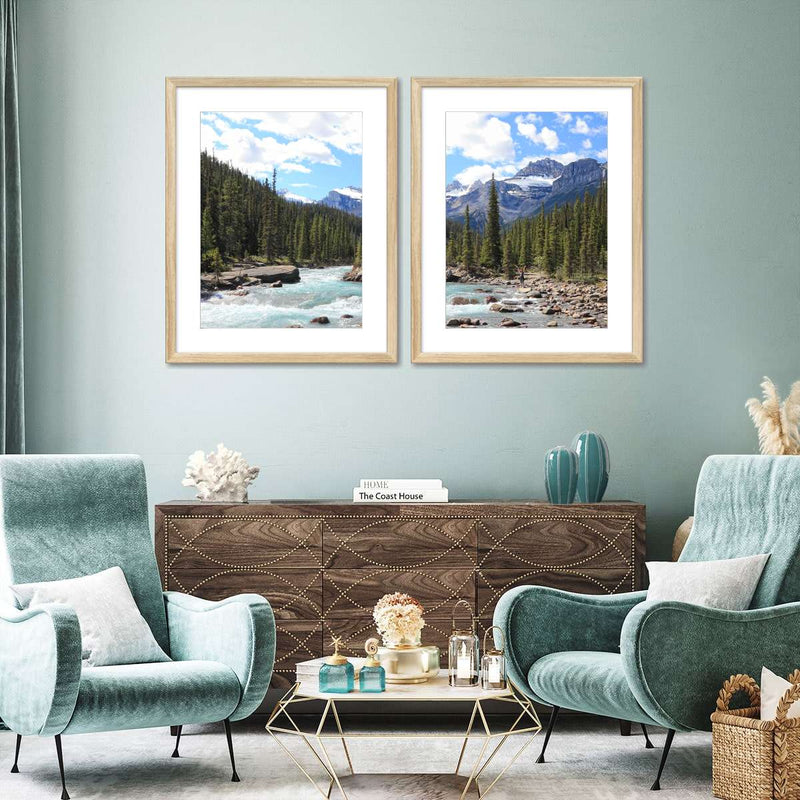Rocky Mountains River Wall Art