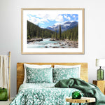 Rocky Mountains River Wall Art