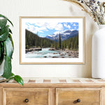 Rocky Mountains River Wall Art