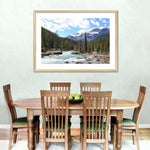 Rocky Mountains River Wall Art
