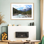 Rocky Mountains River Wall Art