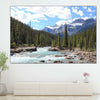 Rocky Mountains River Wall Art