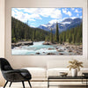 Rocky Mountains River Wall Art