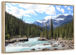 Rocky Mountains River Wall Art