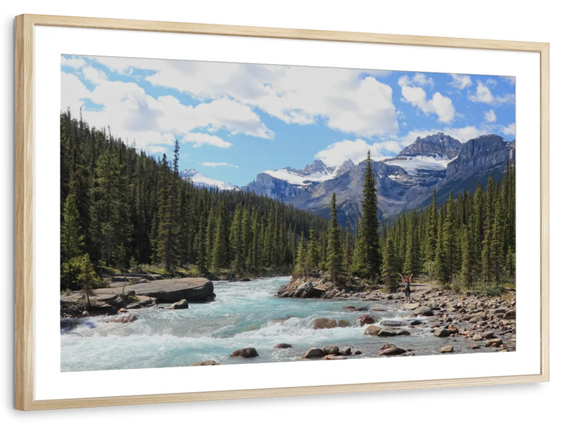Rocky Mountains River Wall Art