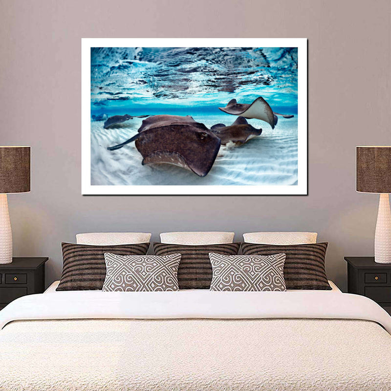 Stingrays Sea Life Wall Art