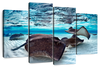 Stingrays Sea Life Wall Art