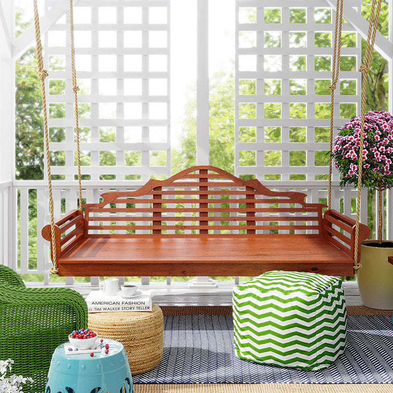 Keystone Amish Co. Twin Milan Red Cedar Swing Bed