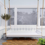 Keystone Amish Co. Twin Franklin Porch Swing Bed, Carribean Blue Paint