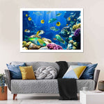 Underwater Sea Creatures Wall Art