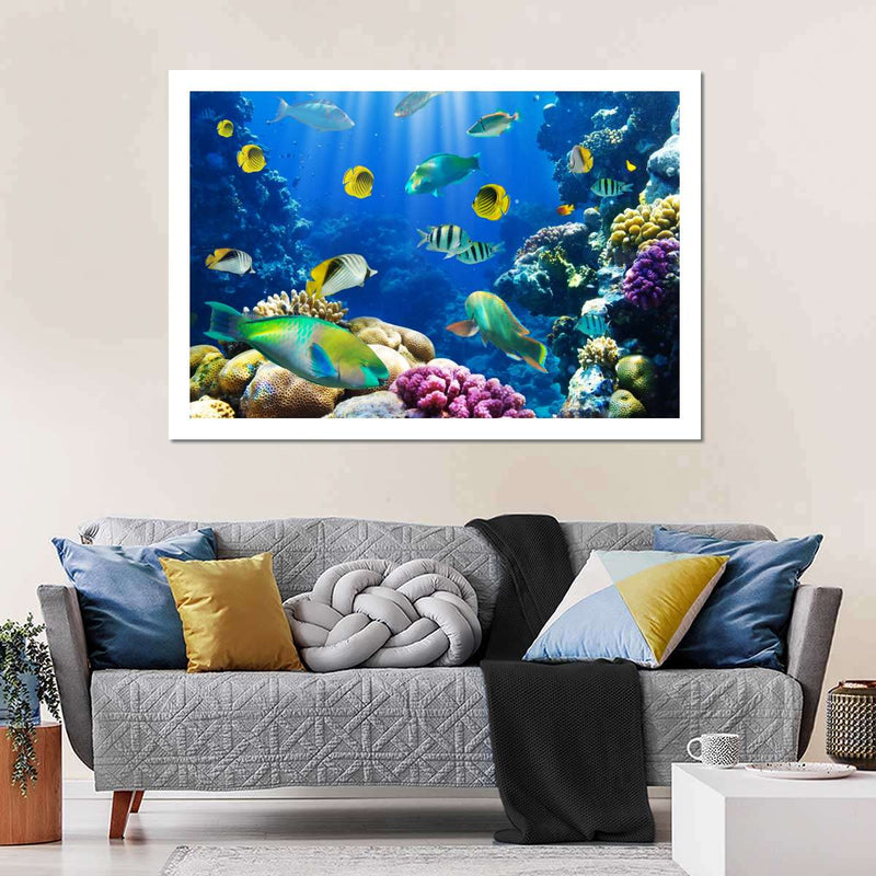 Underwater Sea Creatures Wall Art