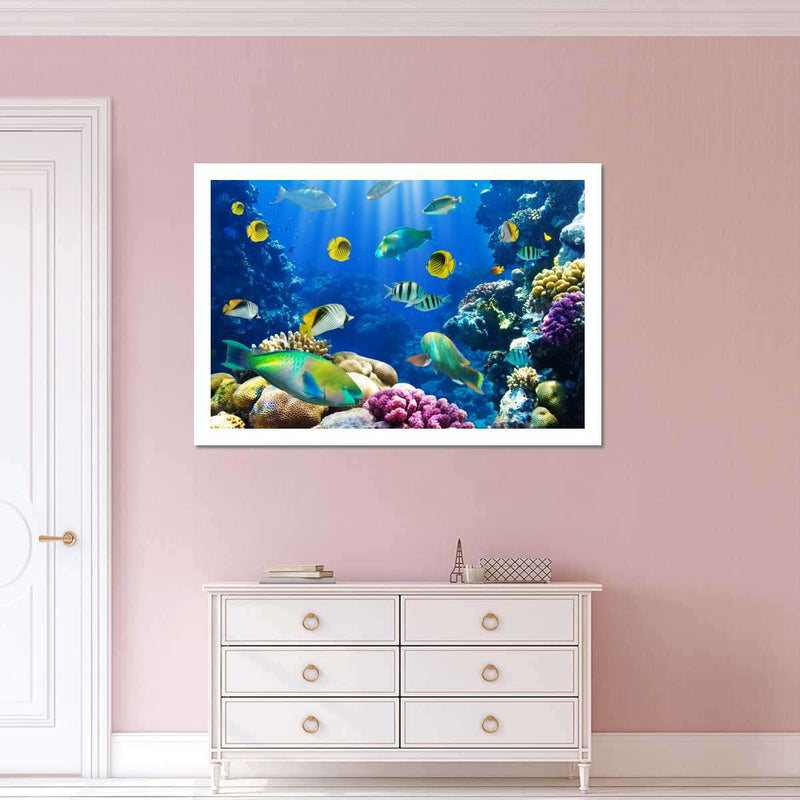 Underwater Sea Creatures Wall Art
