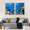 Underwater Sea Creatures Wall Art