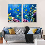 Underwater Sea Creatures Wall Art
