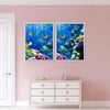 Underwater Sea Creatures Wall Art