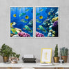 Underwater Sea Creatures Wall Art