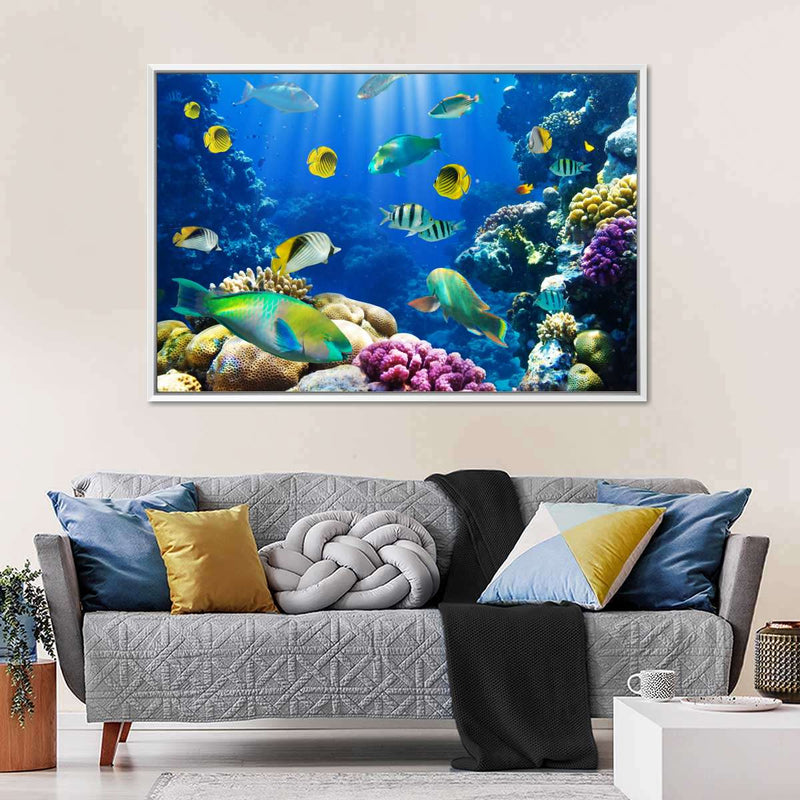 Underwater Sea Creatures Wall Art