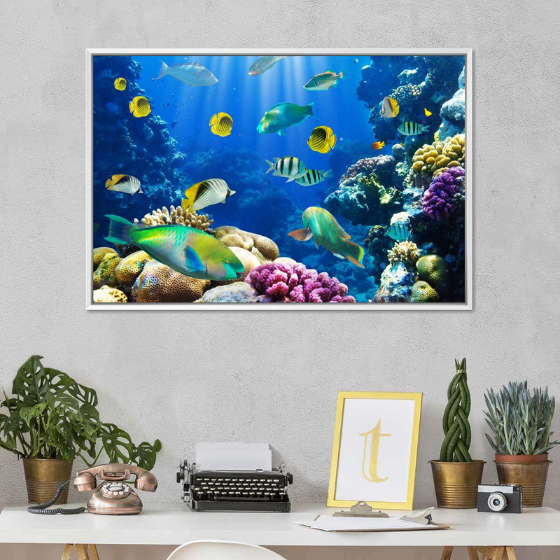 Underwater Sea Creatures Wall Art