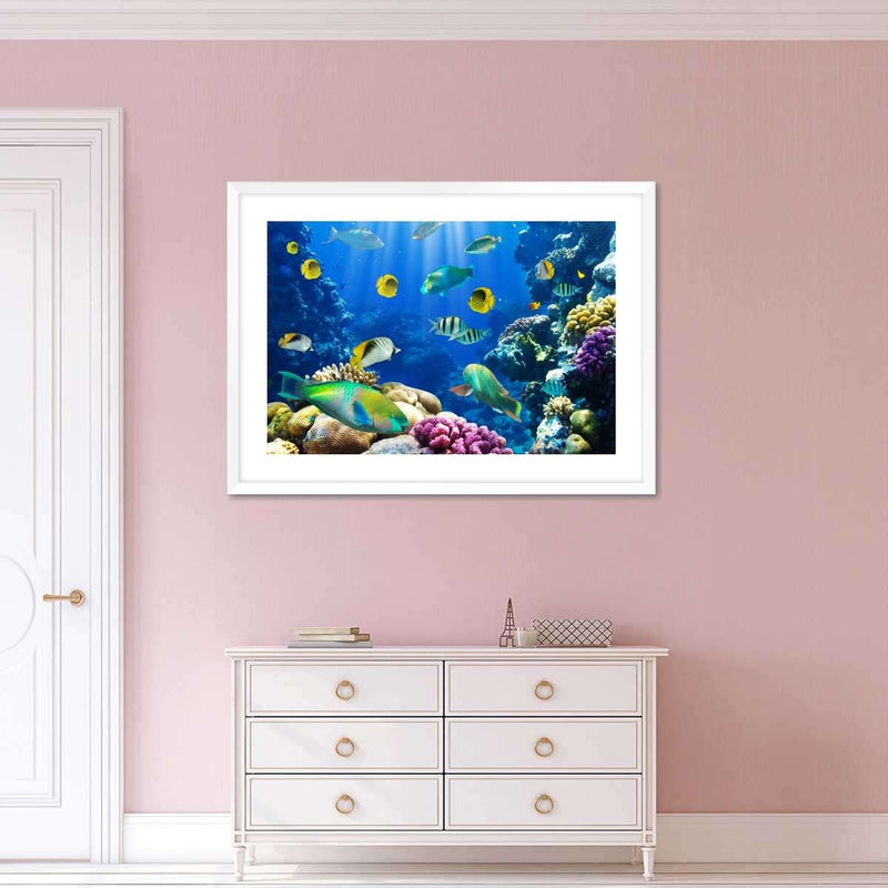 Underwater Sea Creatures Wall Art