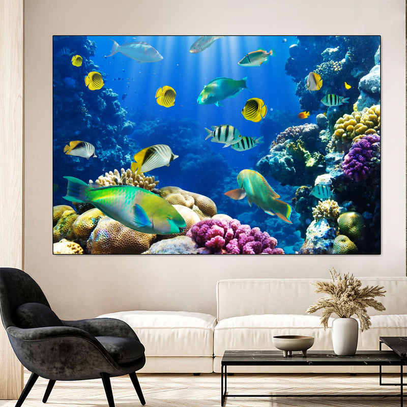 Underwater Sea Creatures Wall Art
