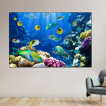 Underwater Sea Creatures Wall Art