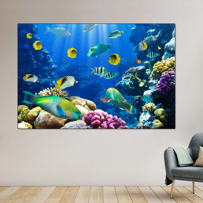 Underwater Sea Creatures Wall Art