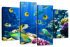 Underwater Sea Creatures Wall Art