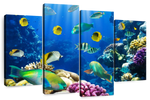 Underwater Sea Creatures Wall Art