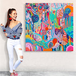 Canvas Print: "Kaleidoscopic Voyage"