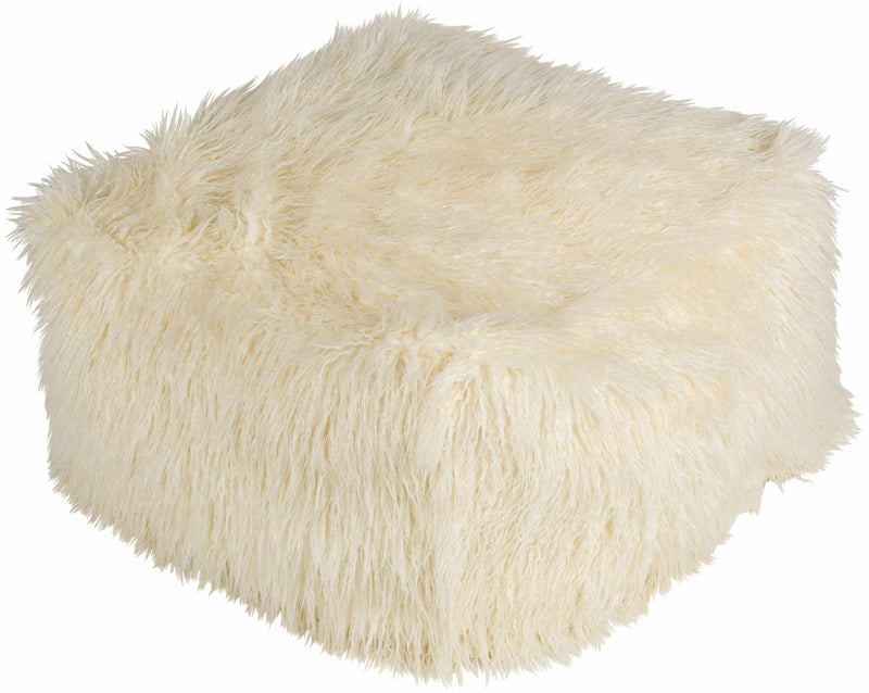 Hohenberg White Pouf