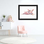 Precious Piglet Wall Art